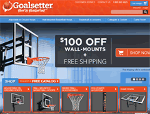 Tablet Screenshot of goalsetter.com